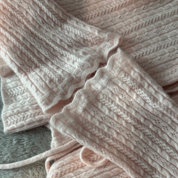 Magaschoni 💯% cashmere tie front cardigan - Picture 4 of 4